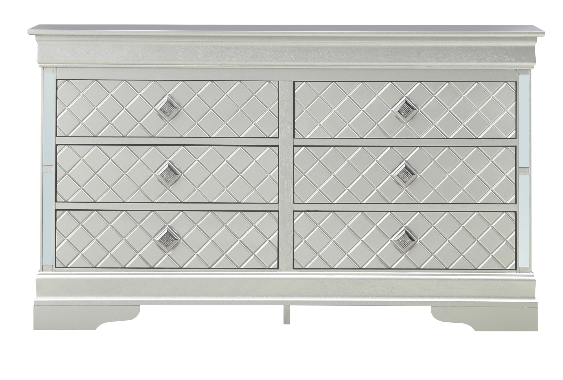 Verona G6700 D Dressersilver Champagne Champagne Particle Board