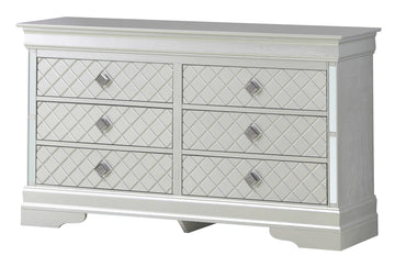 Verona G6700 D Dressersilver Champagne Champagne Particle Board