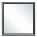 Lorana G6502 M Mirrormetalic Black Black Particle Board