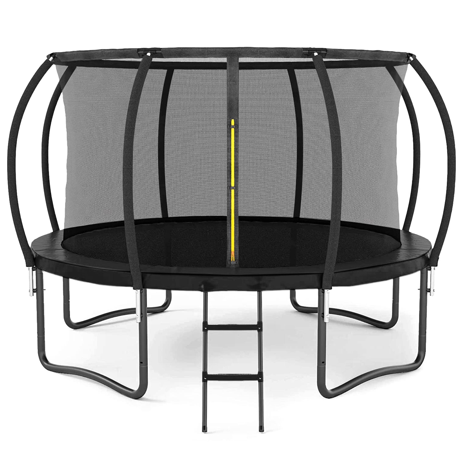 Spare Parts 2Pcs Frame Tube For 14Ft Outdoor Big Trampoline Only Grey Steel