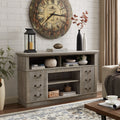 Traditional Tv Media Stand Farmhouse Rustic Entertainment Console For Tv Up To 65