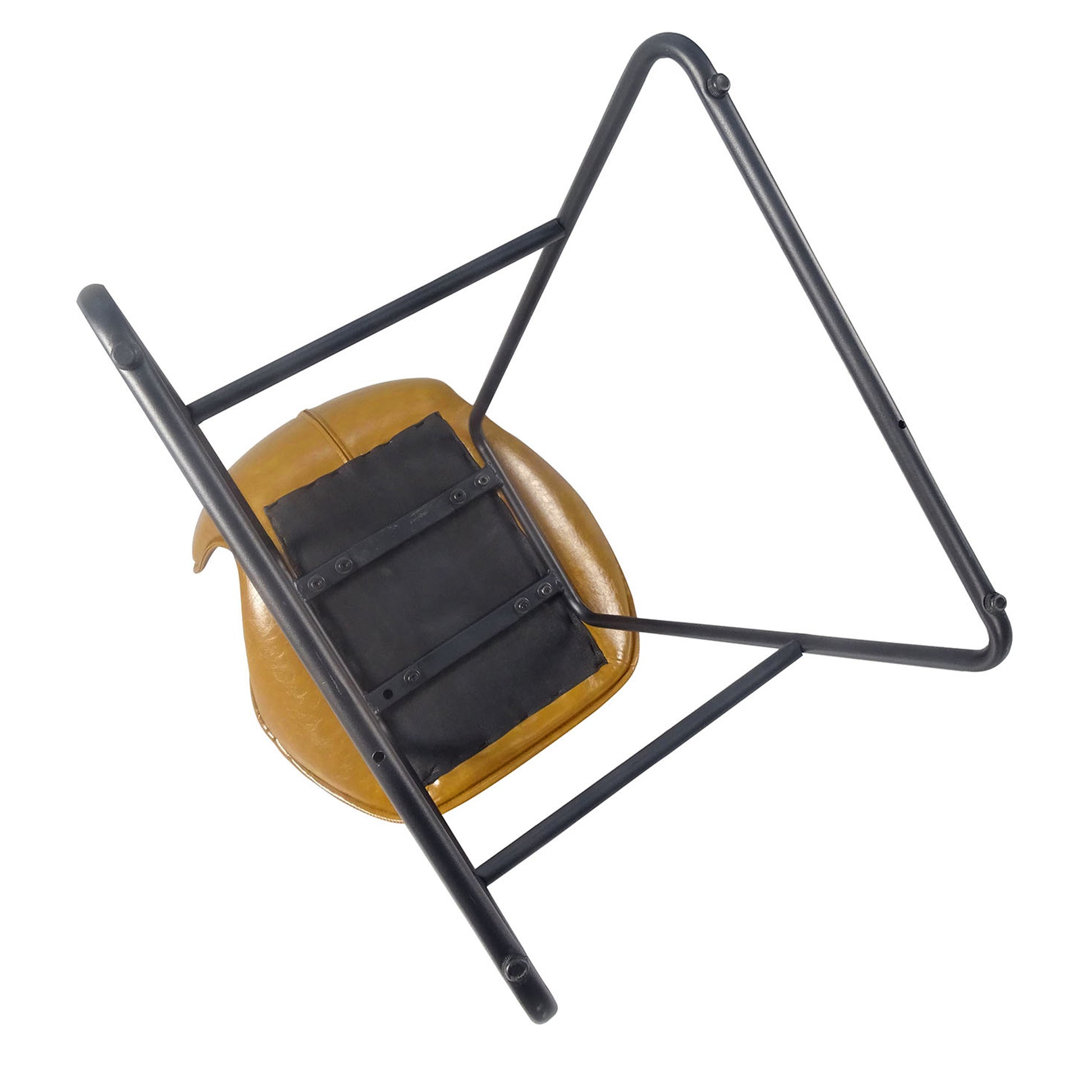 Set Of 2, Leather Bar Chair With High Density Sponge, Pu Chair Counter Height Pub Kitchen Stools For Dining Room,Homes,Bars, Kitchens,Brown Brown Pu