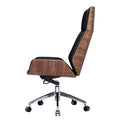 Office Chair Black Genuine Leather