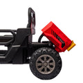 24V Ride On Truck 2 Seater Ride On Utv With 2X200W Motor Ride On Dump Truck With Dump Bed Shovel Ride On Car With Remote Control Electric Vehicle With Non Slip Tyre For Boys Girls Red Plastic