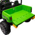 24V Ride On Truck 2 Seater Ride On Utv With 2X200W Motor Ride On Dump Truck With Dump Bed Shovel Ride On Car With Remote Control Electric Vehicle With Non Slip Tyre For Boys Girls Green Plastic