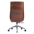 Office Chair Black Genuine Leather