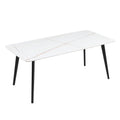 J3710 Porcelain Dining Table White 70