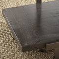 Rustic Industrial Cocktail Table Rich Wood Tabletop, Roomy Bottom Shelf Highly Stylized Iron Frame Unique And Stylish Accent Piece Brown Solid Wood Mdf