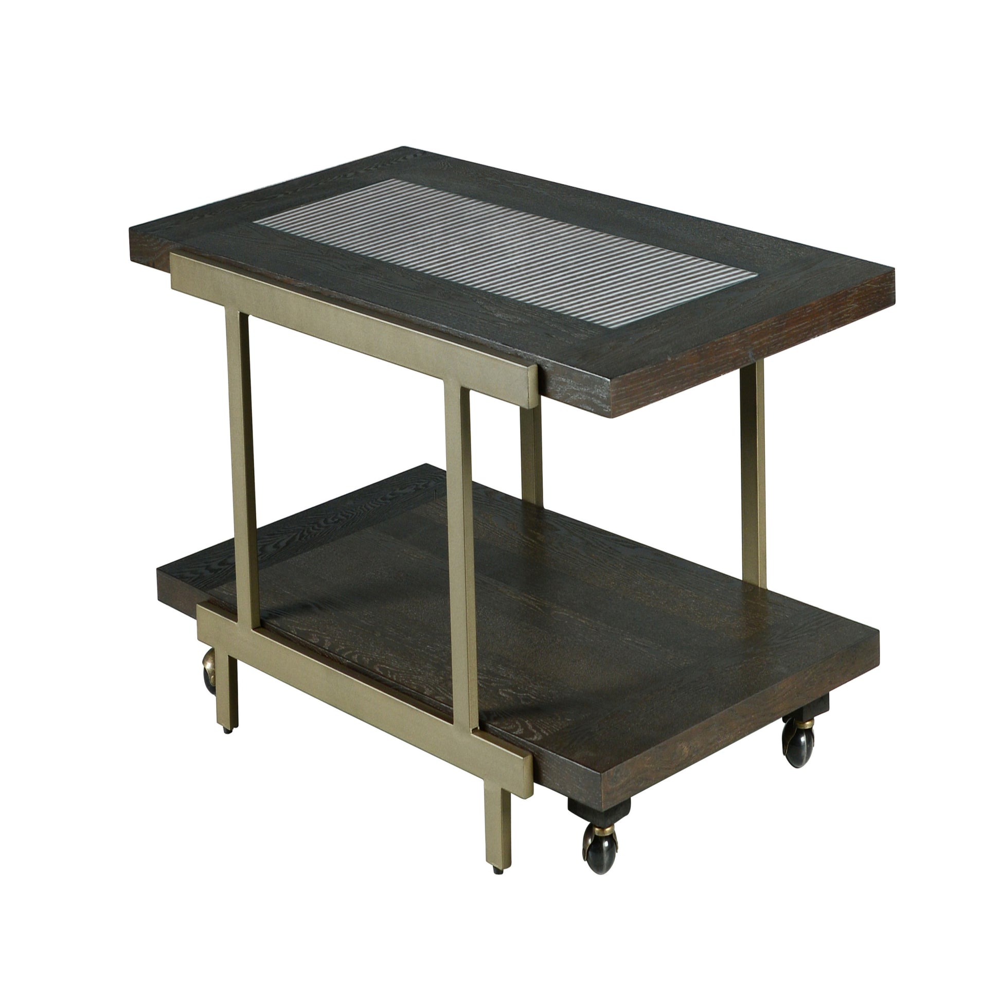 Rustic Industrial Cocktail Table Rich Wood Tabletop, Roomy Bottom Shelf Highly Stylized Iron Frame Unique And Stylish Accent Piece Brown Solid Wood Mdf
