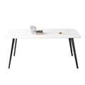 J3710 Porcelain Dining Table White 70