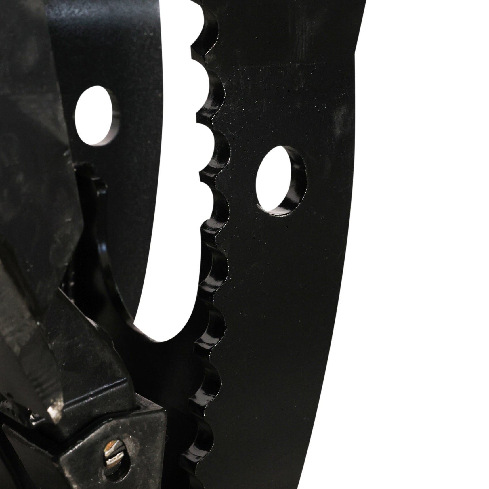 Skid Steer Attachmnets Backhoe Digger Bucket Black Iron