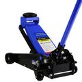 Hydraulic Trolley Low Profile And Steel Racing 3Ton 6,000 Lb Capacity, Floor Jack With Piston Quick Lift Single Pump, Blue Lifting Range 5.1