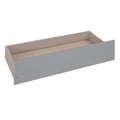 Full Size Wooden House Bed With Two Drawers,Gray Box Spring Not Required Full Gray Wood Gray Bedroom Pine Bed Frame Wood
