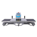 16X20 Pneumatic Dual Platen Swing Head Heat Press Machine 110V,2000W Blue Grey Aluminium