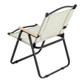 1 Piece Folding Outdoor Chair For Indoor, Outdoor Camping, Picnics, Beach,Backyard, Bbq, Party, Patio, Beige Beige Garden & Outdoor Modern Oxford Fabric