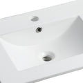 24 Inch Ceramic Sink G Bl9060B Gloss White Ceramic