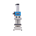 8X8 Label Pneumatic Heat Press Machine Blue Grey Aluminium