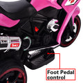 Tamco 12V Kids Electric Motorcycle Ride On Motorcycle,Girls Motorcycle, Children Battery Motor Bikes Rechargeable 3 Wheels Ride On Kids Electric Motorcycle With Light Wheels Electric Ride On Car Pink 50 99 Lbs Plastic Indoor & Outdoor Use