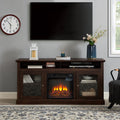 Contemporary Tv Media Stand Modern Entertainment Console With 18