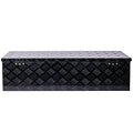 39Inch Aluminum Tool Box,Heavy Duty Truck Bed Tool Box,Outdoor Trailer Pickup Storage Tool Box,Rv Storage Organizer,Underbody Box W Lock Keys,Black 39X13X10Inch Black Aluminum