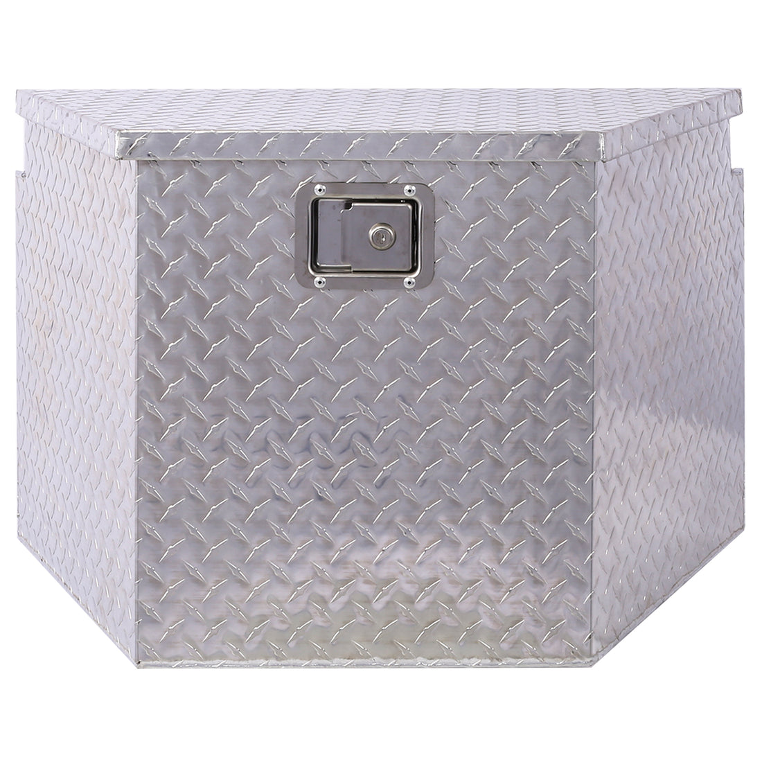 29Inch Aluminum Tool Box,Heavy Duty Truck Bed Tool Box,Outdoor Trailer Pickup Storage Tool Box,Rv Storage Organizer,Underbody Box W Lock Keys,Silver, 29X16.5X18.5Inch Silver Aluminum