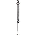 Chain Hoist 11000Lbs 5T Capacity 10Ft With 2 Heavy Duty Hooks,Manual Chain Hoist Steel Construction,Black Black Steel