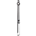 Chain Hoist 4400Lbs 2T Capacity 10Ft With 2 Heavy Duty Hooks,Manual Chain Hoist Steel Construction,Black Black Steel