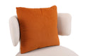 Swivel Accent Chair Armchair, Round Barrel Chair In Fabric For Living Room Bedroom Beige Primary Living Space American Design Foam Velvet