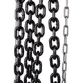 Chain Hoist 4400Lbs 2T Capacity 10Ft With 2 Heavy Duty Hooks,Manual Chain Hoist Steel Construction,Black Black Steel