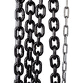 Chain Hoist 11000Lbs 5T Capacity 10Ft With 2 Heavy Duty Hooks,Manual Chain Hoist Steel Construction,Black Black Steel