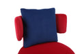 Swivel Accent Chair Armchair, Round Barrel Chair In Fabric For Living Room Bedroom Wine Red Primary Living Space American Design Foam Velvet