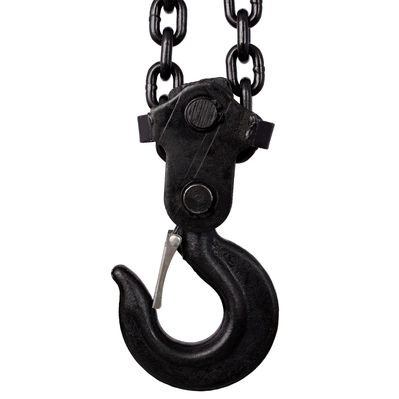 Chain Hoist 11000Lbs 5T Capacity 10Ft With 2 Heavy Duty Hooks,Manual Chain Hoist Steel Construction,Yellow Yellow Steel