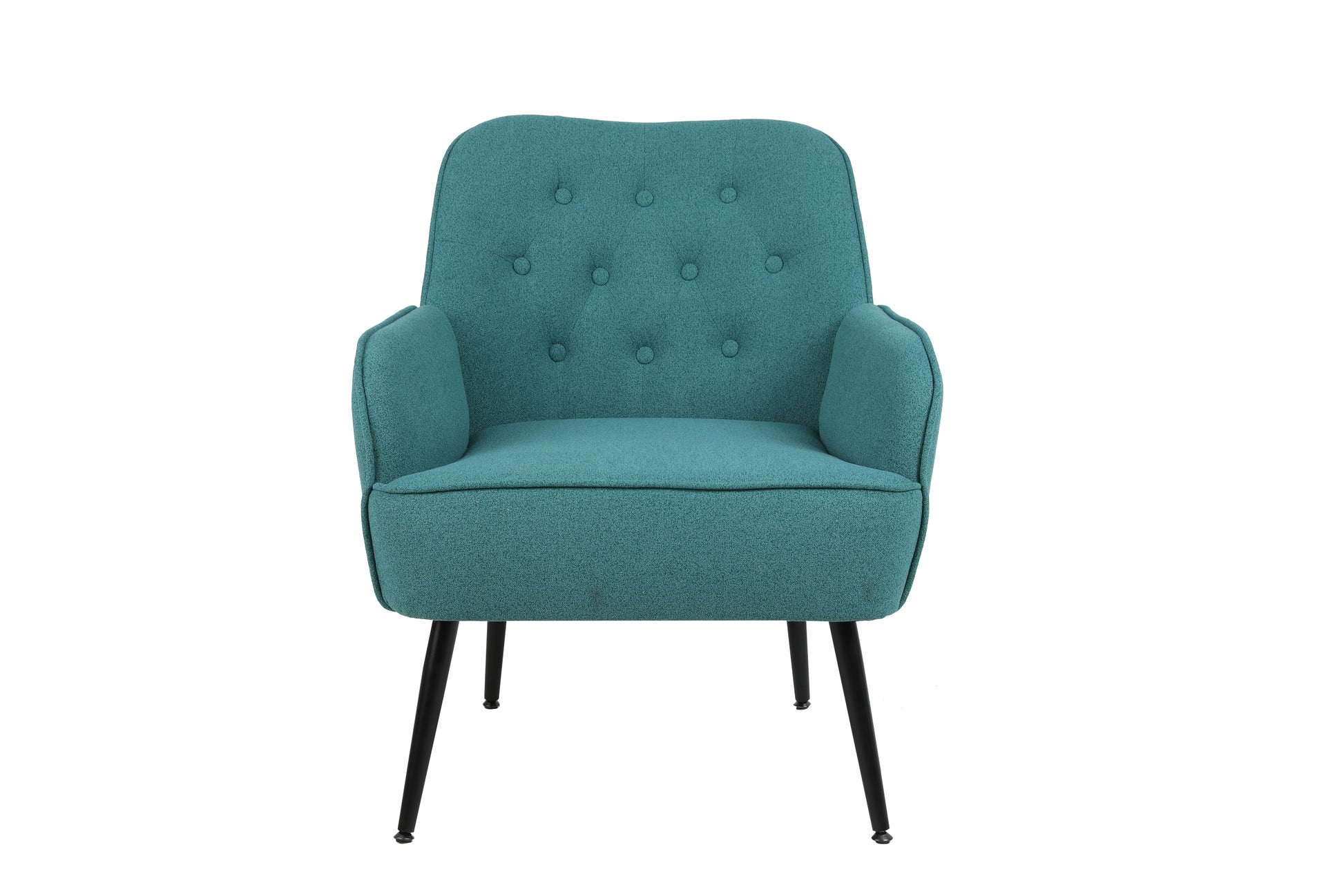 Modern Mid Century Chair Linen Sherpa Armchair For Living Room Bedroom Office Easy Assemble Green Green Primary Living Space American Design Foam Linen