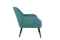 Modern Mid Century Chair Linen Sherpa Armchair For Living Room Bedroom Office Easy Assemble Green Green Primary Living Space American Design Foam Linen