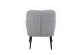 Modern Mid Century Chair Linen Sherpa Armchair For Living Room Bedroom Office Easy Assemble Light Grey Light Gray Primary Living Space Foam Linen