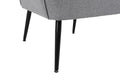 Modern Mid Century Chair Linen Sherpa Armchair For Living Room Bedroom Office Easy Assemble Light Grey Light Gray Primary Living Space Foam Linen