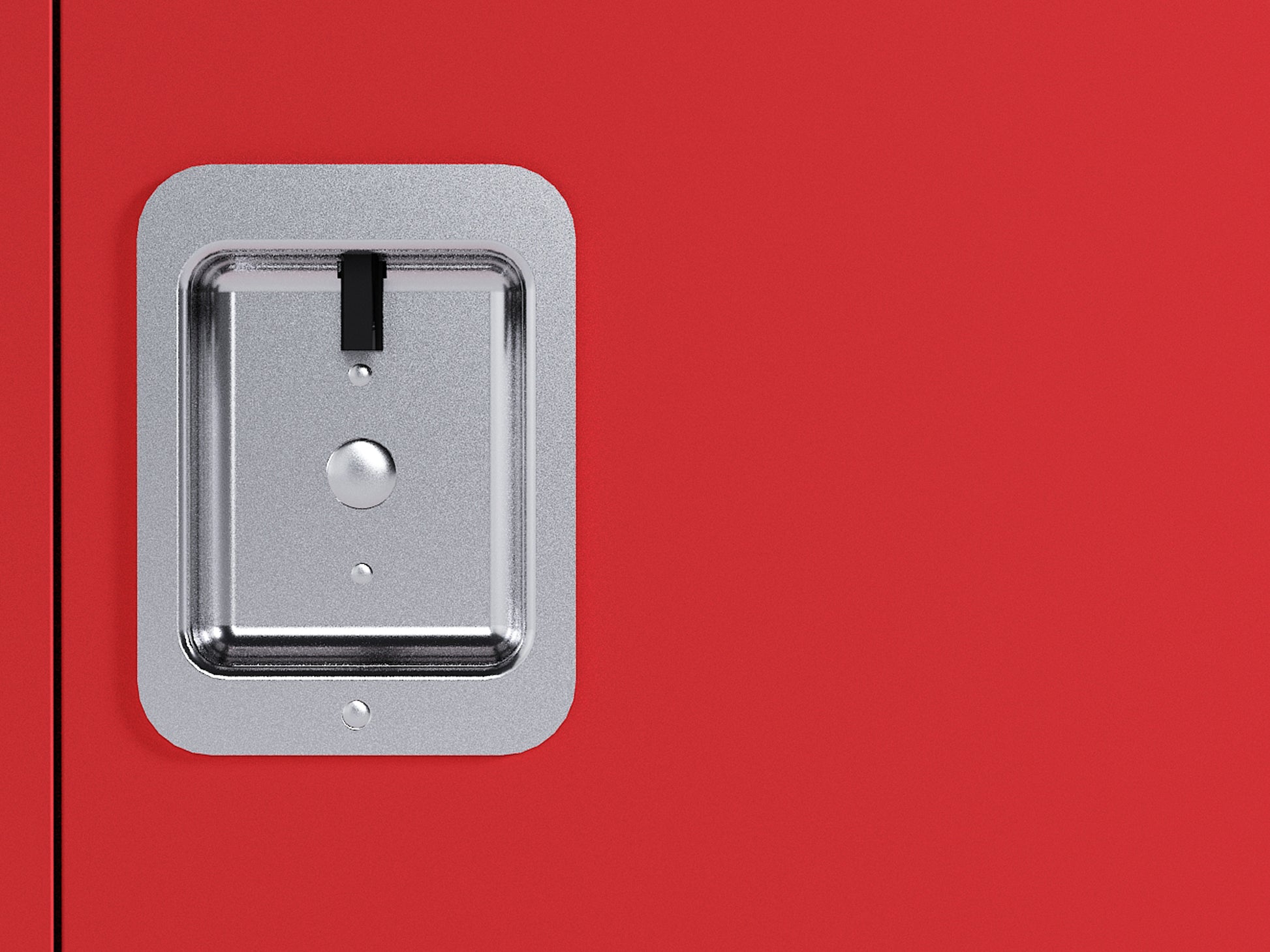 24" H Locker Storage Cabinet, Metal Locker Storage Cabinet With 1 Doors, Small Metal Locker,Lockable Storage Cabinet,For Employees,Office,Kids Locker Assembly Required Elegant Red Red Steel