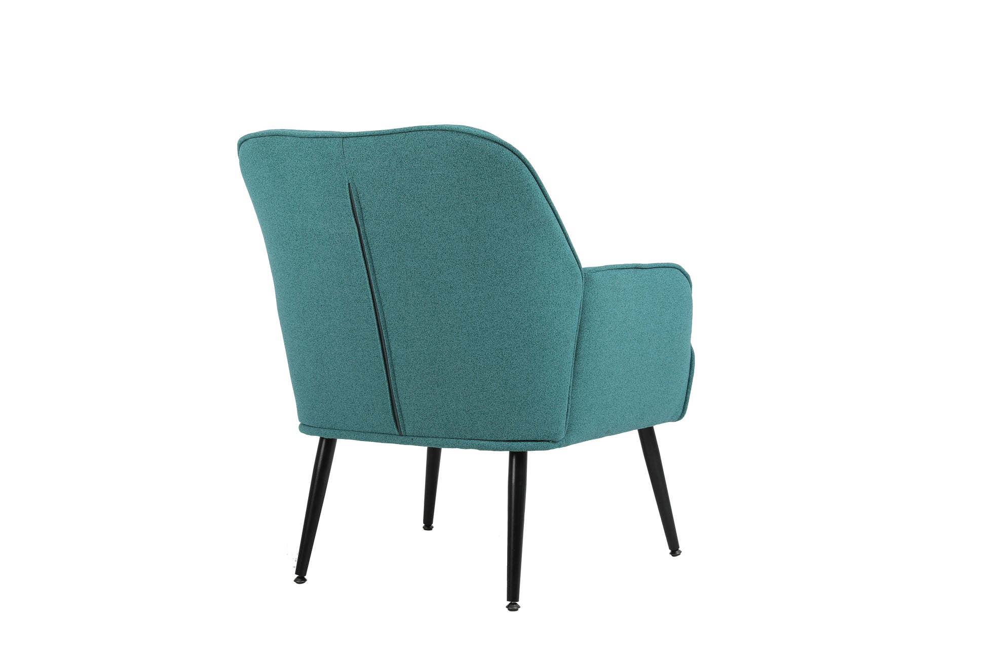 Modern Mid Century Chair Linen Sherpa Armchair For Living Room Bedroom Office Easy Assemble Green Green Primary Living Space American Design Foam Linen