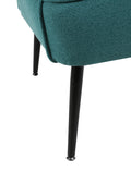 Modern Mid Century Chair Linen Sherpa Armchair For Living Room Bedroom Office Easy Assemble Green Green Primary Living Space American Design Foam Linen