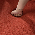 1018 Brown Accent Chair Red Foam Fabric