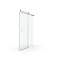 56 To 60 In. W X 76 In. H Sliding Frameless Soft Close Shower Door With Premium 3 8 Inch 10Mm Thick Tampered Glass In Brushed Nickel 22D01 60Bn Brushed Nickel Tempered Glass