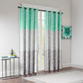 Printed Total Blackout Curtain Panel Only 1 Pc Panel Multicolor Polyester