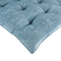 Poly Chenille Lounge Floor Pillow Cushion Aqua Polyester