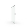 68 To 72 In. W X 76 In. H Sliding Frameless Soft Close Shower Door With Premium 3 8 Inch 10Mm Thick Tampered Glass In Brushed Nickel 22D01 72Bn Brushed Nickel Stainless Steel