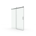 68 To 72 In. W X 76 In. H Sliding Frameless Soft Close Shower Door With Premium 3 8 Inch 10Mm Thick Tampered Glass In Brushed Nickel 22D01 72Bn Brushed Nickel Stainless Steel