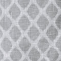 Printed Ikat Blackout Curtain Panel Only 1 Pc Panel Grey Polyester