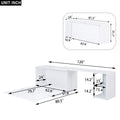 Queen Size Murphy Bed With Rotable Desk, White Box Spring Not Required Queen White Wood Bedroom Pine Bed Frame Solid Wood Mdf
