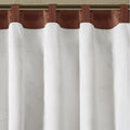 Embroidered Window Valance Spice 50X18