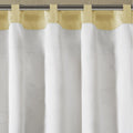 Embroidered Window Valance Yellow 50X18