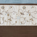 Embroidered Curtain Panel Only 1 Pc Panel Multicolor Polyester